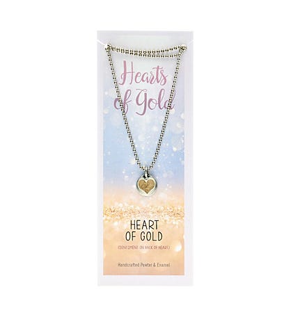 Hearts of Gold Necklaces
